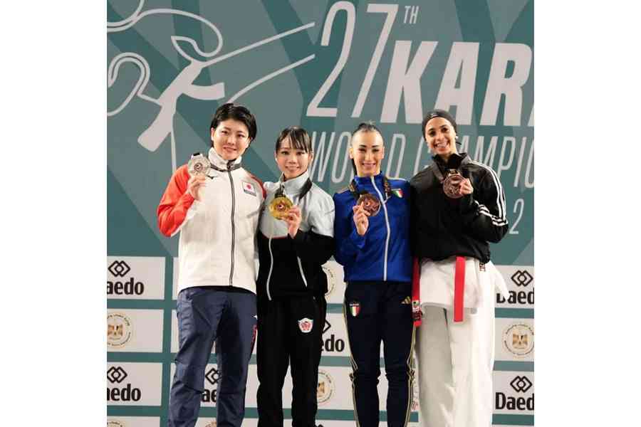 劉慕裳首奪空手道世錦賽金牌 盼為香港帶來好消息