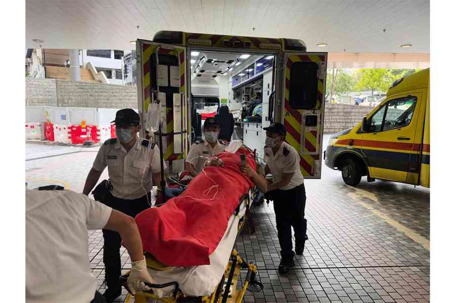 工業意外｜大埔工人疑吸不明氣體被困機器 獲救送院