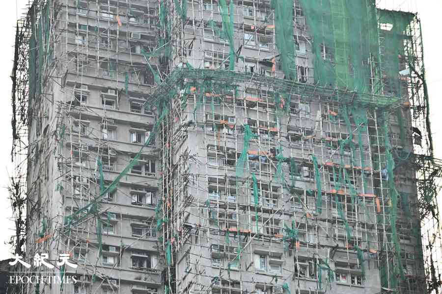 宏福苑5級火｜工程師：若最底層牆柱受損影響安全