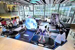 聖誕好去處|KYUBI X MOBILE SUIT GUNDAM 1.8 米高初代高達 RX-78-2荃新天地登場