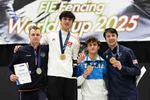 蔡俊彥花劍世界盃福岡站封王 生涯首奪分站冠軍