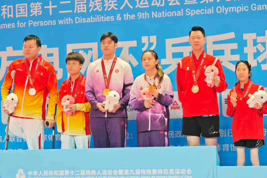 殘特奧會｜港將單日至少摘兩金兩銀三銅