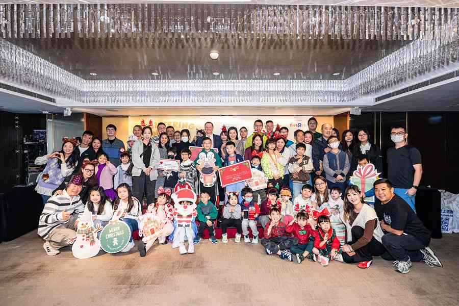 馬哥孛羅酒店與兒童癌症基金辦聖誕派對 為病童傳遞節日祝福