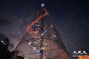 聖誕好去處｜Festilumi光影樂園登陸灣仔海濱 19萬顆LED燈及5萬光影球組成全球最高聖誕樹