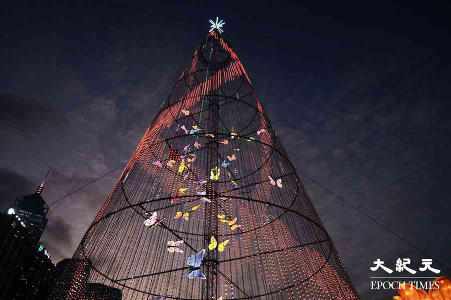 聖誕好去處｜Festilumi光影樂園登陸灣仔海濱 19萬顆LED燈及5萬光影球組成全球最高聖誕樹