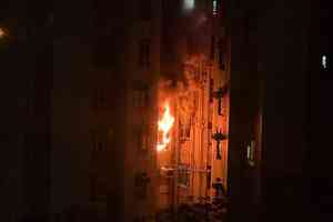 屯門景峰花園有單位起火 3人受傷或不適送院