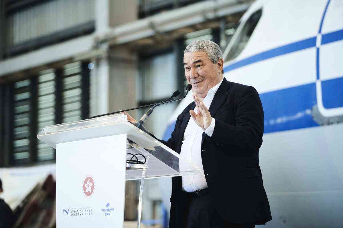 Elior Group SA主席兼行政總裁Daniel Derichebourg。（Elior提供）