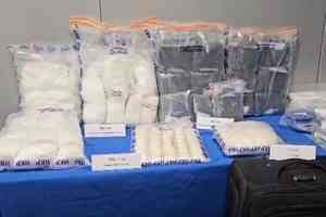 八鄉破毒品儲存倉涉千七萬冰毒可卡因 持行街紙非華裔男被捕