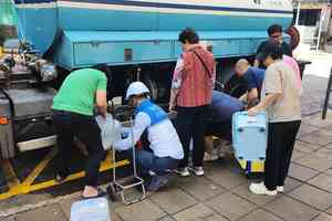 上水新運路水管凌晨完成維修 食水供應復常