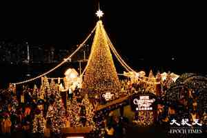 西九聖誕小鎮設12米高巨型聖誕樹 12月24至26日「飄雪」表演