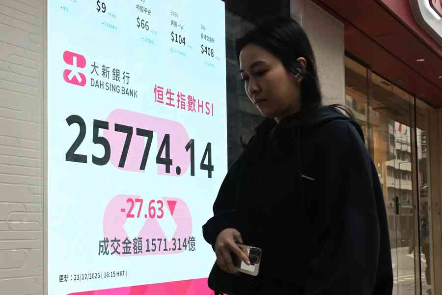 恒指倒跌27點 快手遭網攻、海昌海洋公園挫逾7%主席被採強制措施