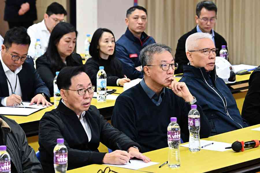 宏福苑5級火｜獨立委員會到現場視察