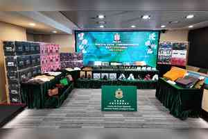 海關聖誕前夕破冒牌貨、走私煙案 檢逾8萬件冒牌貨