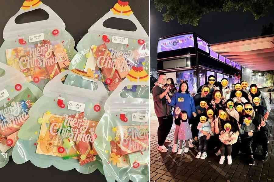 宏福苑5級火｜災後聖誕 市民以不同方式表關懷