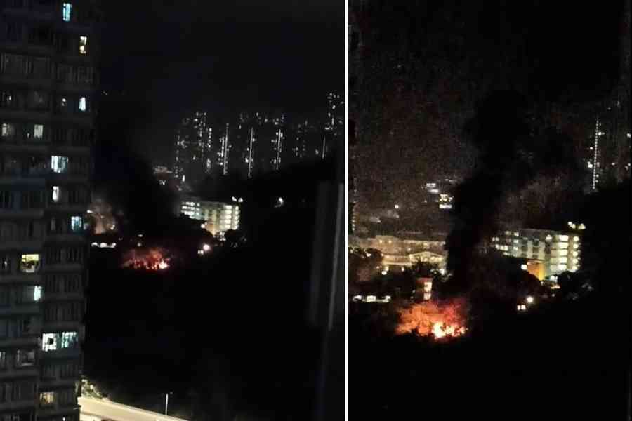 將軍澳貨車起火 警列縱火調查