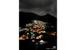 除夕夜陸客湧至郊野營地 網民：遍地垃圾環境惡劣