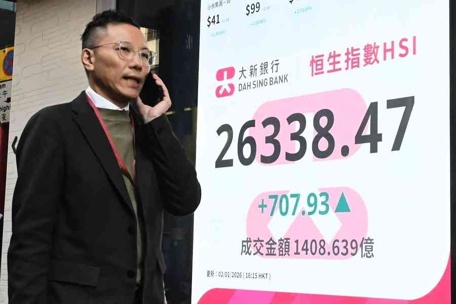 恒指本年開局抽高707點 微博擬作回購