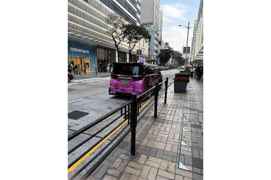 粵車南下｜粵港牌7人車尖沙咀違泊 司機為被通緝人士即場被捕