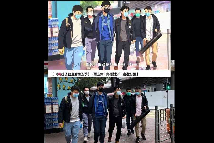 防騙宣傳片用初選案被捕者相AI生成配圖 拍攝者黃于喬：用騙術諷刺騙術