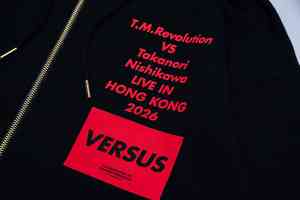 西川貴教 vs T.M.Revolution 香港專屬制作演唱會 親自設計官方周邊