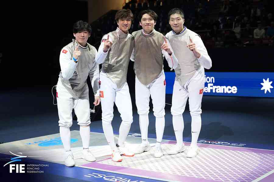 港隊再奪男子花劍世界盃團體賽金牌