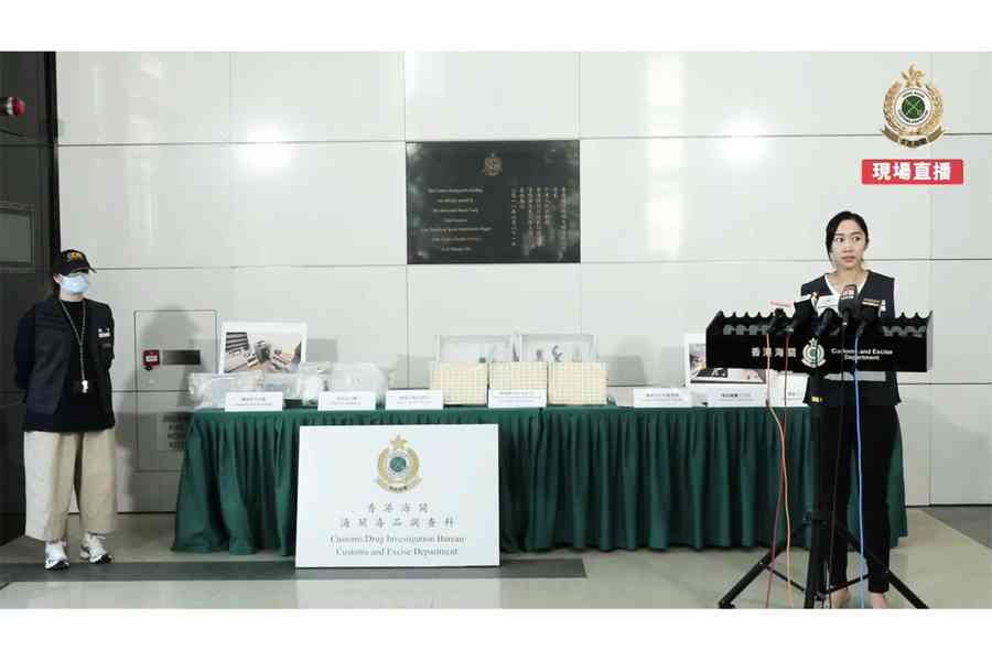 海關首搗破依托咪酯製毒工場 拘1男1女