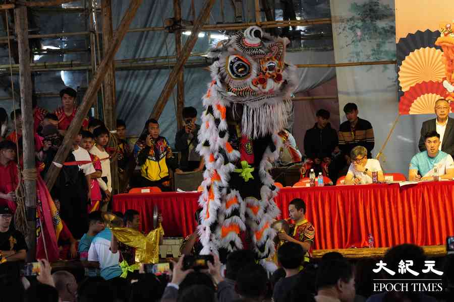 錦田鄉酬恩建醮 一連7日美食嘉年華 28支龍獅隊爭「獅王」