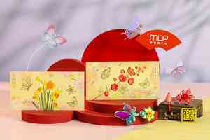 MCP 新都城中心「繁花舞蝶利是封」及「花飛蝶舞」花鈕工藝胸針