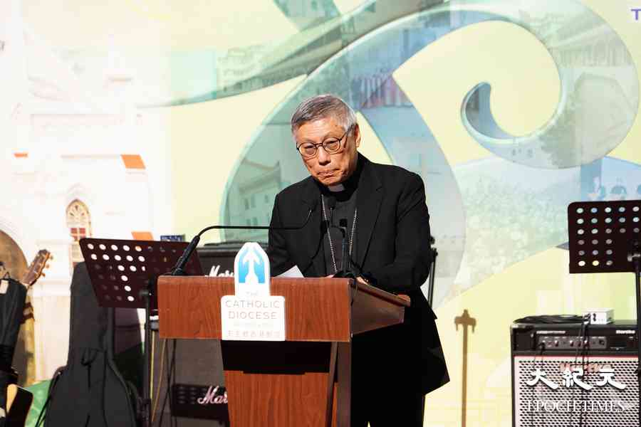 天主教香港教區80周年慶 李家超等逾千人參加