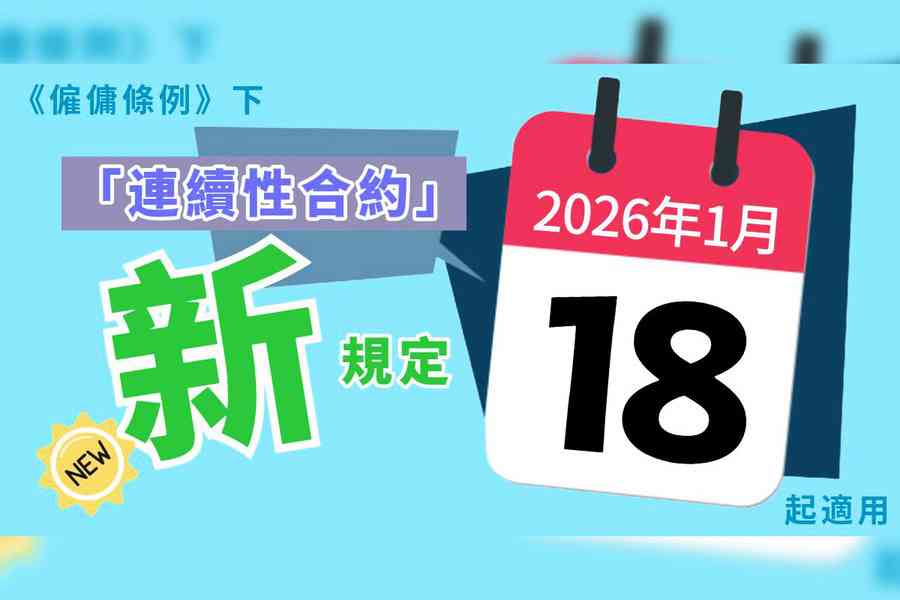 連續性合約「468」新規實施 勞方憂僱主要求「假自僱」