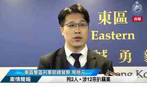 2名大陸漢被捕 涉12宗扒手盜竊案