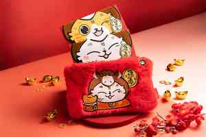 華懋集團8大商場聯乘本地藝術家Bao Ho 「喵來福到開運祭」利是套裝