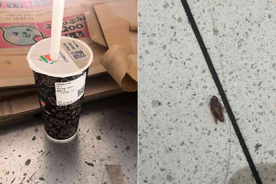 旺角MOKO茶飲店飲品疑藏曱甴 食環署派員調查（更新COMEBUYTEA回覆）