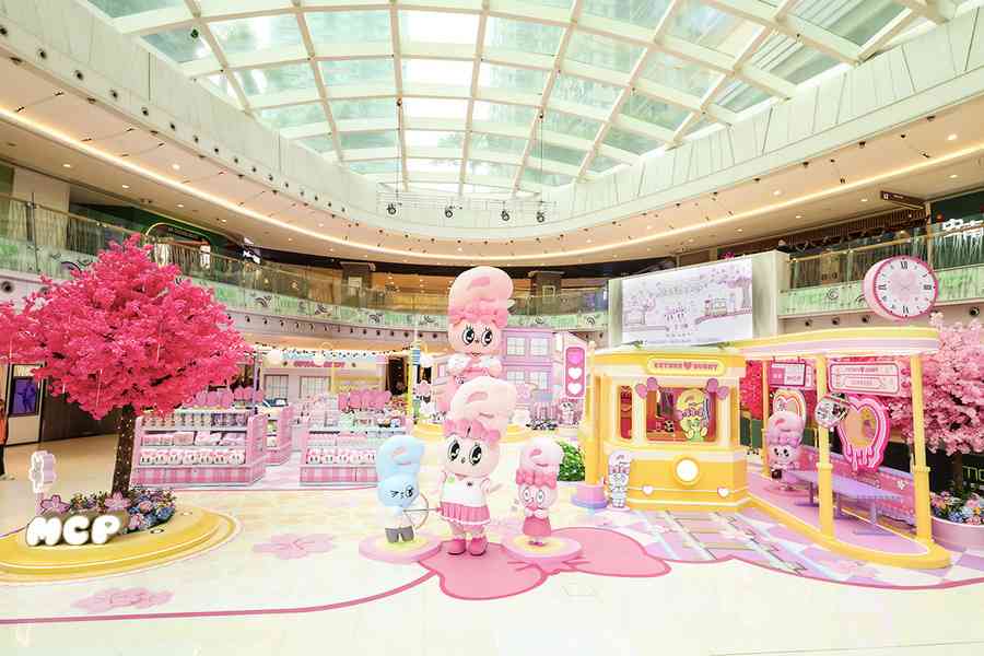 新年好去處｜6米高絨毛韓服Esther Bunny 新都城中心登場