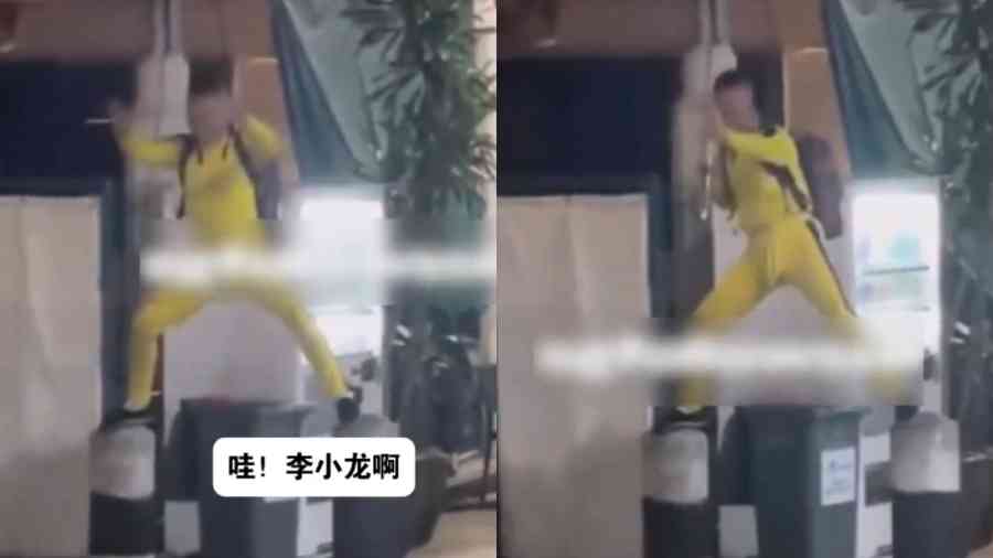 中國男新加坡街頭舞雙截棍 被判刑6個月（影片）