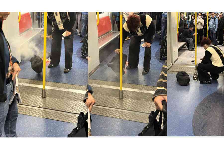 荃灣西站乘客外置充電器起火 約400人疏散無人受傷