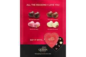 GODIVA 2026情人節系列巧克力