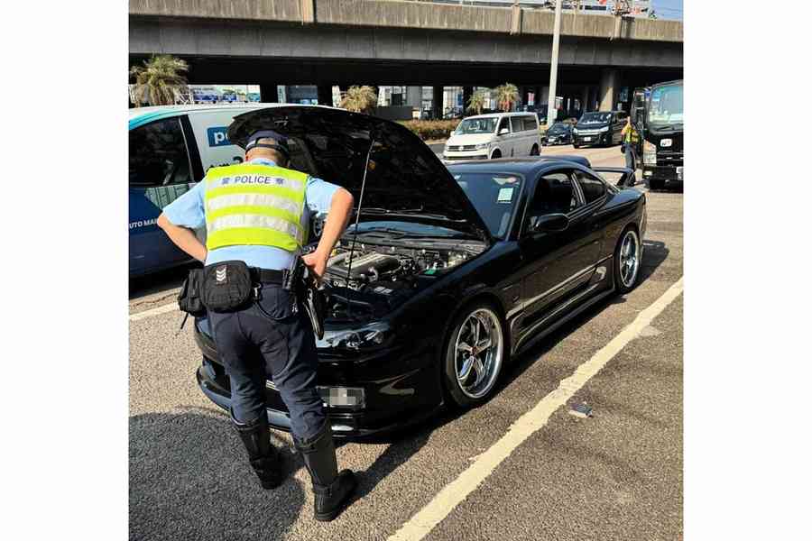 新界南交通部大執法 共拘9人涉販毒醉駕