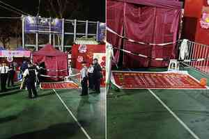 維園年宵空置攤位疑涉賭遭圍封 警稱大陸客玩卡牌屬誤會