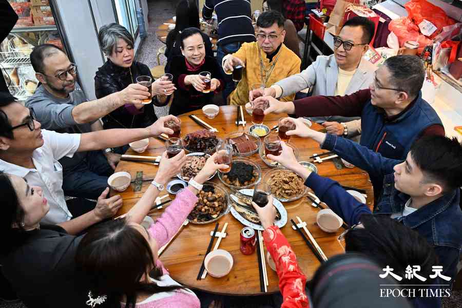 裕隆號開年飯一如既往「八餸一湯」 老闆：堅持至退休