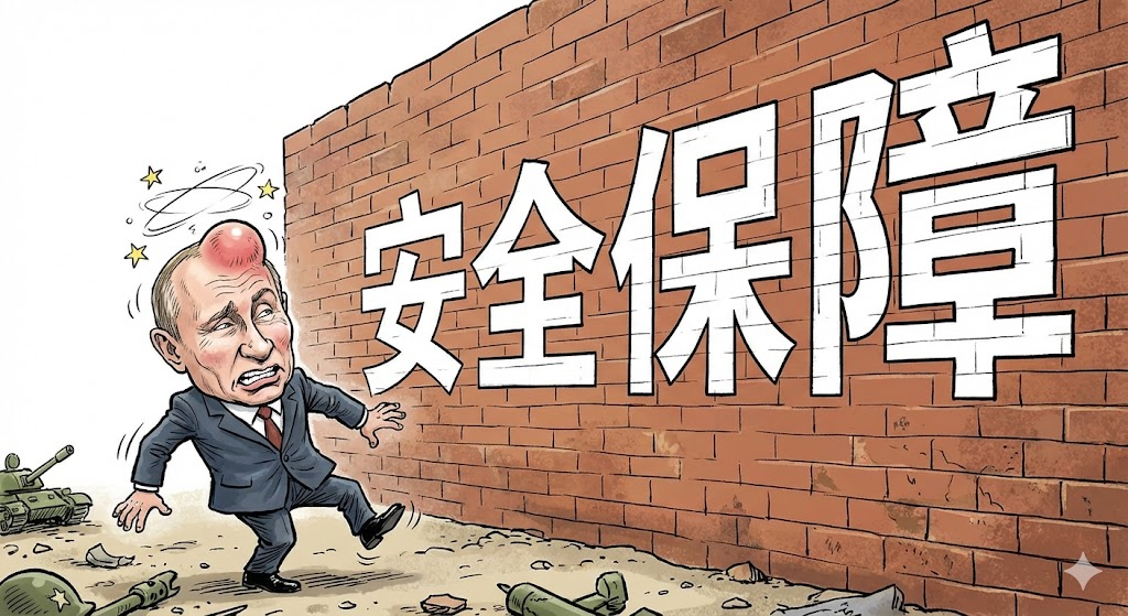 【時事軍事】夏洛山｜澤連斯基祭出「安全保障」讓普京撞上「南牆」