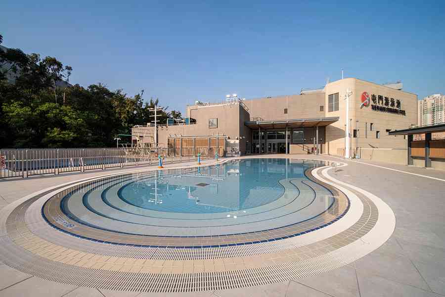 新屯門泳池啟用 舊池附近輕鐵站將改名海皇路站