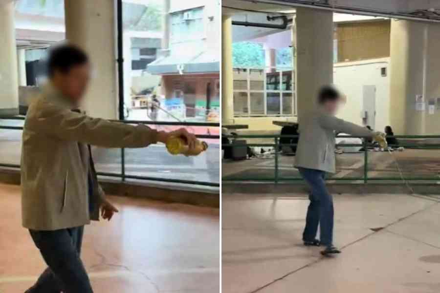 柴灣男子投訴兒童玩滑板不果 滾軸溜冰場倒油報復