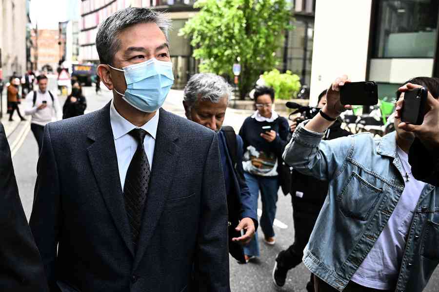 倫敦經貿辦間諜案｜控方指袁松彪衞志樑在英為中共影子執法