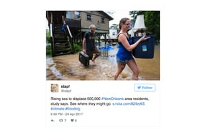 美卡羅萊納遭洪水侵襲 數百萬人受威脅