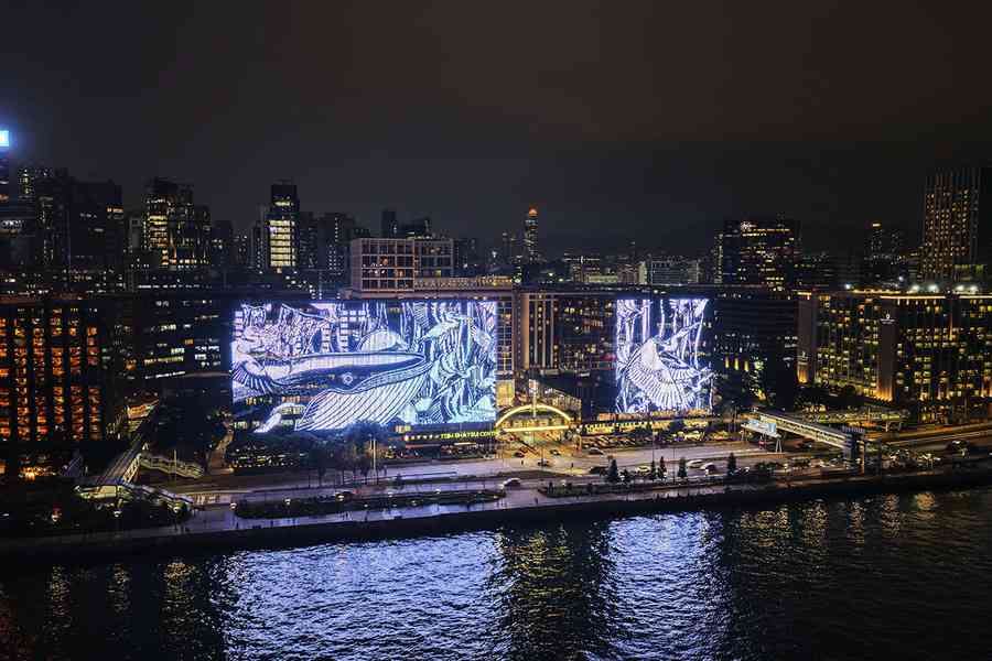 信和集團藝術月2026「Lightwaves 藝光動影」藝術展 七組原創作品登陸信和光影藝術幕牆