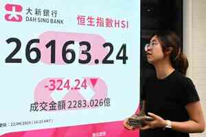 恒指挫324點、科指降近2% 傳中石化擬減持寧德時代