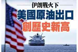 【A1頭條】伊朗戰火下 美國原油出口創歷史新高