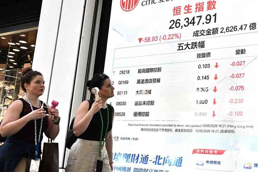 恒指倒跌58點 滙控擬發債6.75厘、九倉商場表現強勁