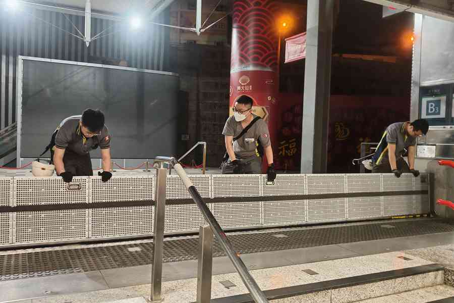 港鐵：九號或十號風球期間 荃灣至大窩口站將維持服務